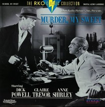 Murder, My Sweet Claire Trevor Anne Shirley  Laserdisc Rare - £7.79 GBP