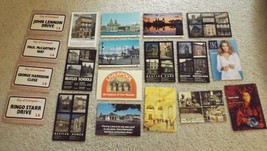 Set of 19 Beatles Tourist Postcards from Popular Liverpool Sites  Unused - £30.54 GBP