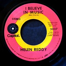 Helen Reddy - I Don&#39;t Know How To Love Him / I Believe In Music [7&quot; 45 rpm] - £2.67 GBP