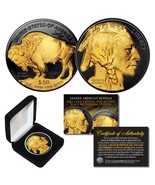 2022 BLACK RUTHENIUM $50 AMERICAN GOLD BUFFALO Indian Tribute Coin Gold ... - £17.10 GBP