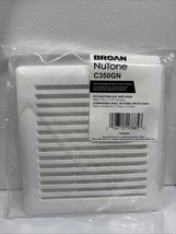 Broan-NuTone C350GN Cover for 695 and 696N Bath Ventilation Fan White 8.75&quot; - $12.86