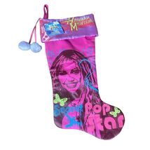 Vtg Disney Hannah Montana Christmas Stocking Holiday 20” Miley Cyrus Pin... - €13,49 EUR