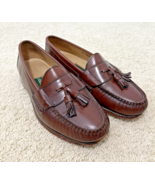 Cole Haan Pinch Tassel Loafer Mens Size 10 D Mahogany Dress Shoes Green ... - $51.60 CAD