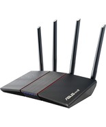 Asus Rt-Ax55 Ax1800 Dual Band Wifi 6 Gigabit Router, 802.11Ax,, Beamforming - $111.99