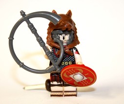 USA Minifigure Toy Roman Legionary With Wolf Cloak and Horn soldier - £5.91 GBP