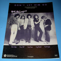 REO Speedwagon Sheet Music Vintage 1981 Don&#39;t Let Him Go - £19.57 GBP