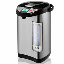 5-Liter LCD Water Boiler and Warmer Electric Hot Pot Kettle Hot Water Di... - £131.39 GBP