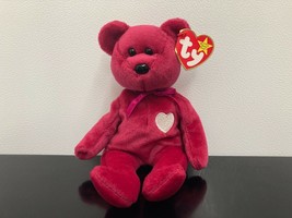 Retired  *Valentina*  1999 Ty Beanie Baby~ 6&quot; Valentine Bear ~ Cute~ MWMT!~ - £4.62 GBP