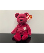 Retired  *Valentina*  1999 Ty Beanie Baby~ 6&quot; Valentine Bear ~ Cute~ MWMT!~ - £4.65 GBP
