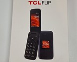TCL Go Flip 4 4056W Blue/Black Flip Phone - $39.99
