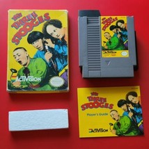 Nintendo NES The Three Stooges Game with Box &amp; Manual Works - £55.84 GBP
