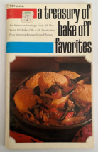 A Treasury Of Bake Off Favorites Cookbook Paperback Book from Pillsbury 1969 - £10.27 GBP