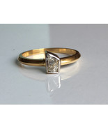 AAA quality natural .89.2 carat uncut diamond ring in 14k hallmarked gold - £1,754.19 GBP