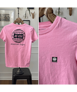 American Eagle Pink Short Sleeve Cotton Tshirt XS - €11,12 EUR