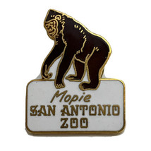 San Antonio Zoo Mopie Gorilla Texas Zoology Souvenir Lapel Hat Pin Pinback - £7.82 GBP