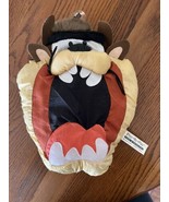 Taz Looney Tunes Pillow Head vtg 1994 Tasmanian Devil Plush Play by Play - £14.98 GBP