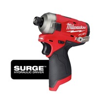 Milwaukee 2551-20 M12 FUEL SURGE Compact Lithium-Ion 1/4 in. Cordless He... - £182.24 GBP