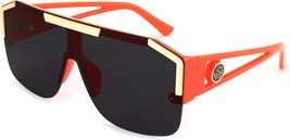Square Flat Top Big Frame Sunglasses - £28.67 GBP