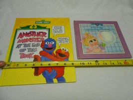 2 New Sesame Street Books: Baby piggy &amp; Grover Another Monster at the end of  - £5.50 GBP