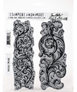 Tim Holtz - Stampers Anon CLING RBBR STAMP SET BAROQUE - £33.11 GBP