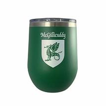 McGillicuddy Irish Coat of Arms Stemless Wine Travel Tumbler - £22.37 GBP