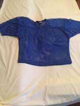 Rawlings football jersey shirt Youth Size XL blue practice mesh athletic... - $14.99
