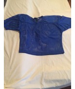 Rawlings football jersey shirt Youth Size XL blue practice mesh athletic... - £11.78 GBP