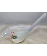vintage fenton Art glass Pink Bird Of Happiness Iridescent  - €9,88 EUR