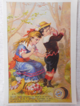 1989 Henry Ford Museum Clark&#39;s O.N.T. Thread Old Fashioned Children Trade Cards - £4.47 GBP