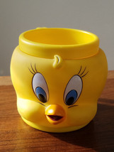 Vintage 1992 Tweety Bird Plastic Collectors Mug Cup Warner Bros - £7.85 GBP