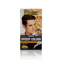 Bigen Men&#39;s Speedy Permanent Hair Colour Dark Brown - £11.10 GBP