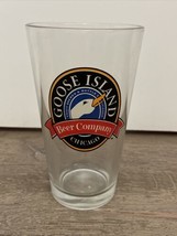 GOOSE ISLAND BEER COMPANY CHICAGO IL PINT GLASS DUCK HEAD LOGO - £7.86 GBP
