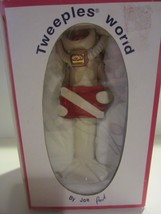 Tweeples World Scuba man Handcrafted Ceramic Whistle Figurine Joe Peck NIB - £14.16 GBP