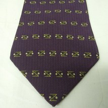 Bill Blass Black Label Tie Silk Purple - £10.15 GBP