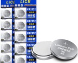 LiCB CR2032 3V Lithium Battery(10-Pack) - £6.31 GBP