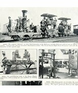 Atlantic 1812 Locomotive Train Ohio Railroad 1929 Photo Plate Print DWCC14 - $551.91 MXN