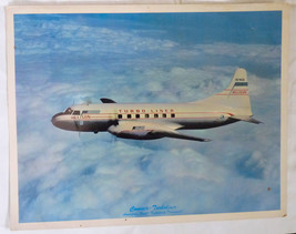 Conair Turboliner airplane photo print vintage advertising 14 X 11 inches - $14.00