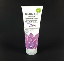Vitamin E Lavender &amp; Neroli Skin Smoothing Shea Body Lotion Derma•E 8oz New 2024 - £11.13 GBP
