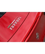 FERRARI TRICOLORE ITALIAN FLAG BADGE 308,328,348,355,430,360,550,512,456,458,TR - $128.00
