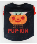 New Without Tags Star Wars The Mandalorian Grogru Halloween Dog Shirt Large - $124.19 MXN