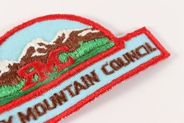 Vintage Rocky Mountain Council RMC Twill Boy Scouts America BSA Camp Patch - £9.19 GBP