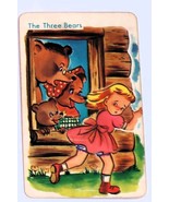 Vtg E.E Fairchild Rochester NY Old Maid Replacement Pair &quot;The Three Bears&quot; - $94.77 MXN