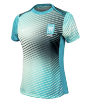 Nike Korea Academy Pro T-Shirts Women&#39;s Soccer Pre-Match Top Asia-Fit FJ... - £60.21 GBP