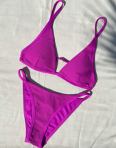 L*Space Swimwear Ridin High Pitaya Ribbed Bisty Jay Bikini Bottom (M) Nwt - $79.00