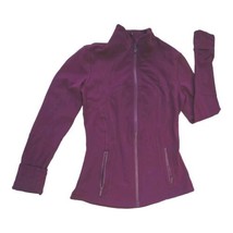 Lululemon Athletica Full Zip Fitted Jacket High Performance Workout Gear Small - £31.89 GBP