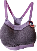 Champion Womens Sports Bra Size Small The Show Off Purple Max Support New - $17.87