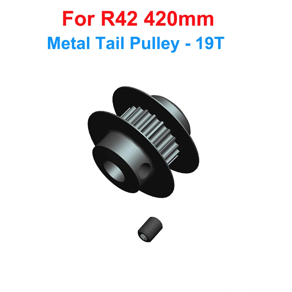 [19T Tail Pulley] ALZRC - R42 FBL KIT RC Helicopter DIY R42 Helicopter R... - $19.86 CAD