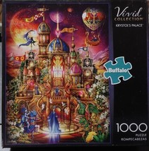 Vivid Collection 1000pc Jigsaw Puzzle Krystols Palace Buffalo Ciro March... - $23.08