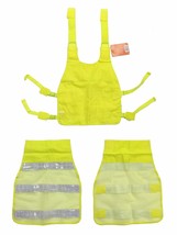 REFLECTIVE YELLOW SAFETY VEST CY02 ANSI CLASS 2 with Reflective Strips image 2
