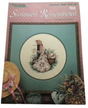 Leisure Arts Cross Stitch Pattern Summers Remembered Paula Vaughan Quilt... - $2.99